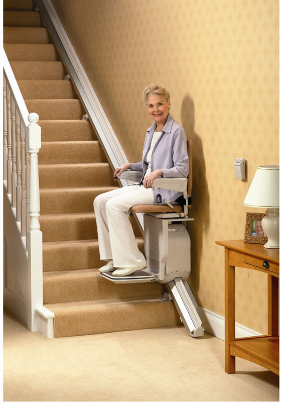 Straight Stairlift by HomeLift Mobility Solutions