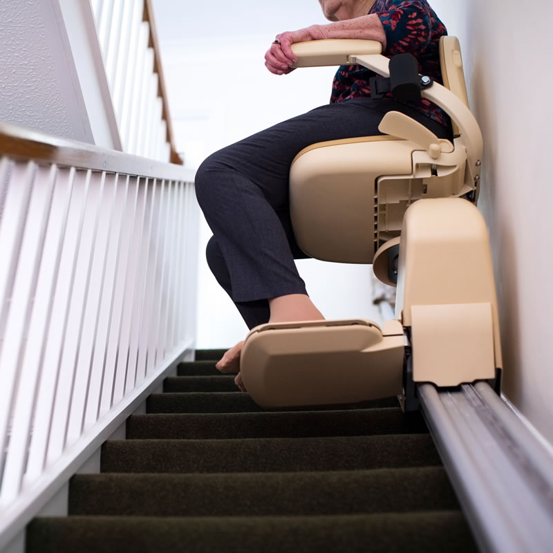 Straight Stairlift by HomeLift Mobility Solutions